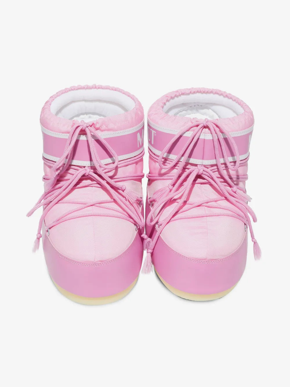 Moon Boot Icon Low pink nylon boots