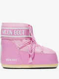 Moon Boot Icon Low pink nylon boots