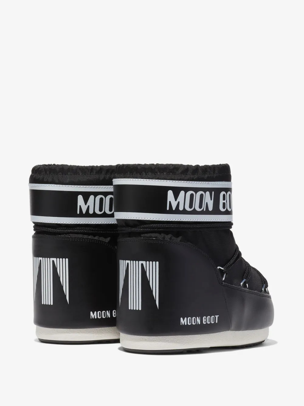 Moon Boot Icon Low black nylon boots