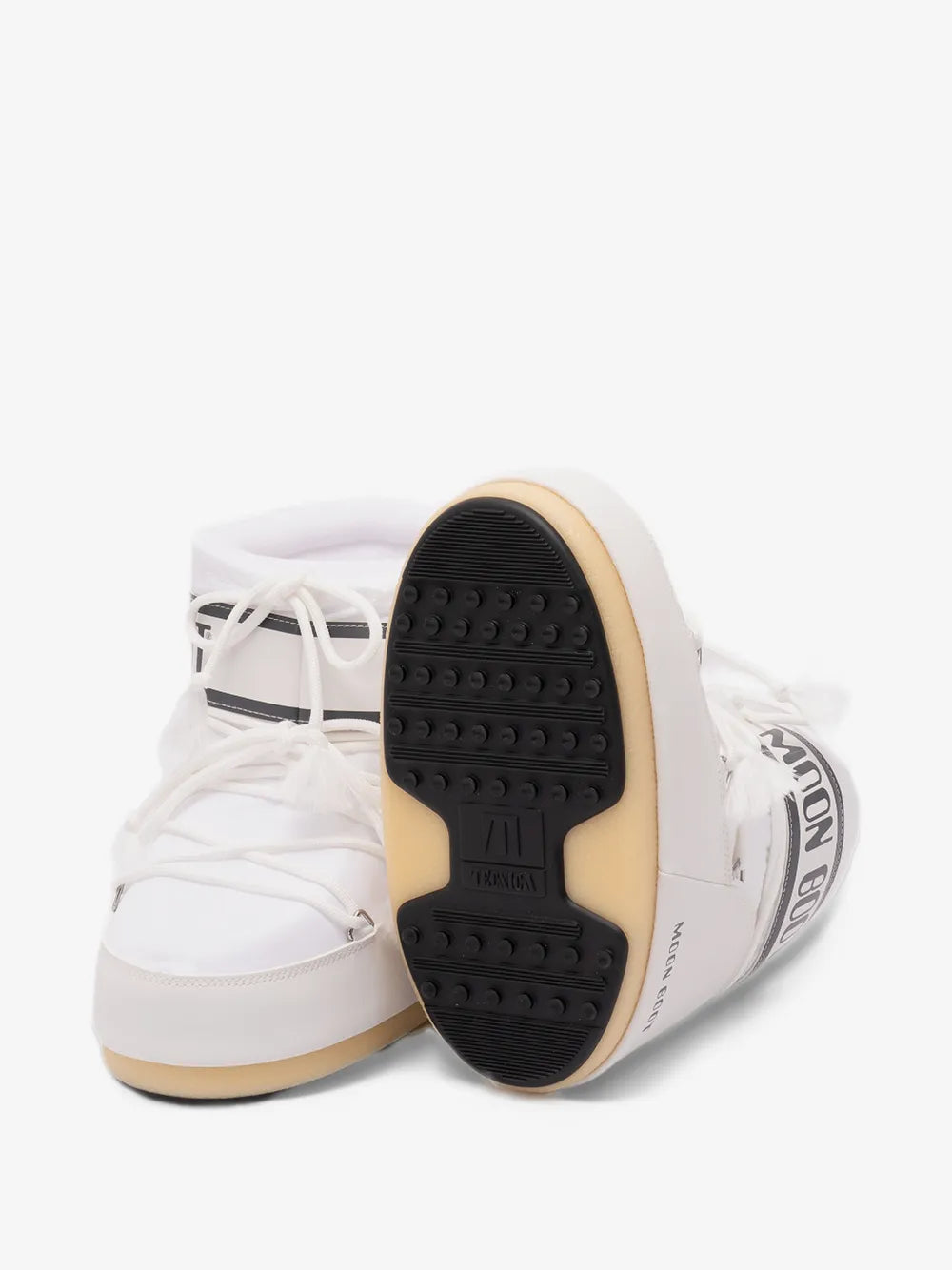 Moon Boot Icon low white nylon boots